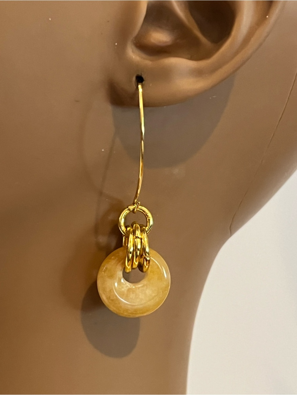 Quartz Dangle Earrings